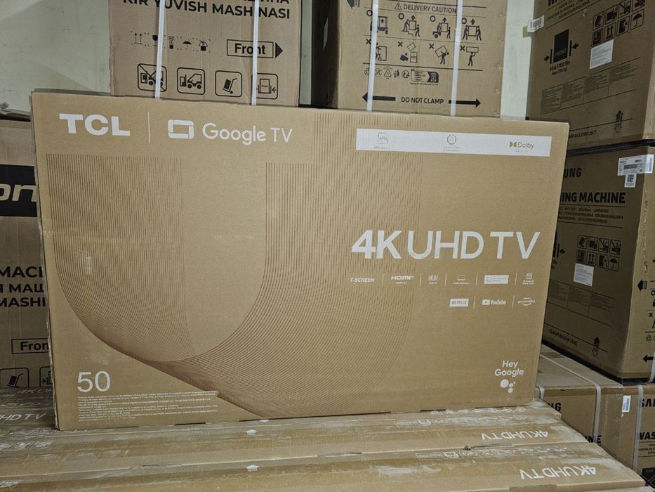 Телевизор TCL 50 4K Smart TV V6C 2025 Гарантия есть Доставка бесплатно