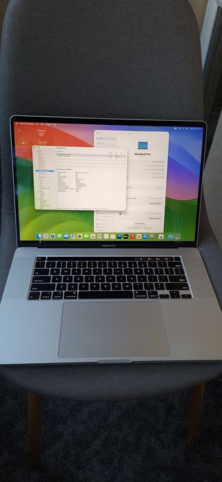 MacBook Pro 16", 2019 2.3  GHz 8-Core Intel Core i9, 32GB RAM 1TB SSD