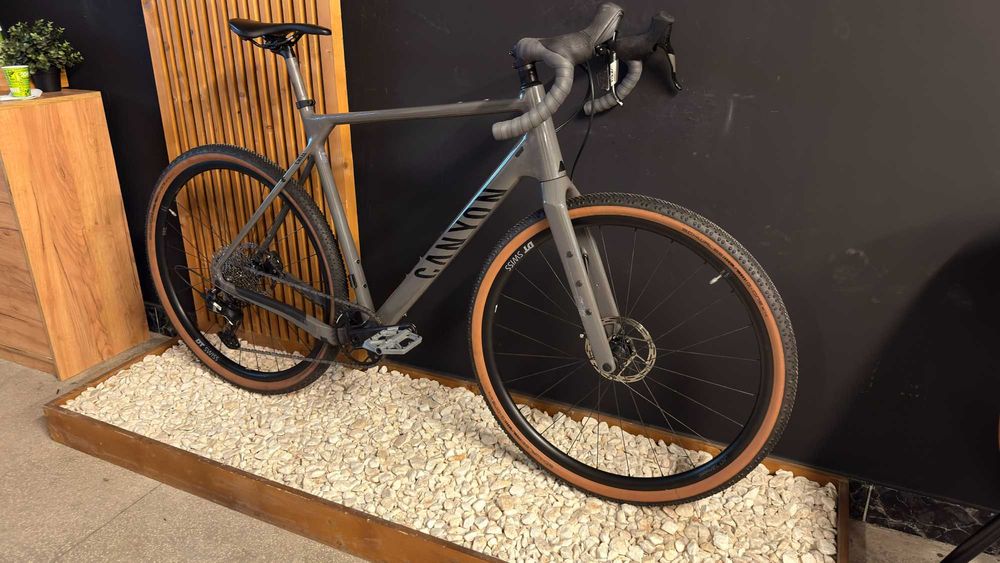 Canyon Grizl AL XL Gravel bicicleta Sram Apex 1x12 Frane Hidraulice ideala expeditii trekking calatorii bikepackin