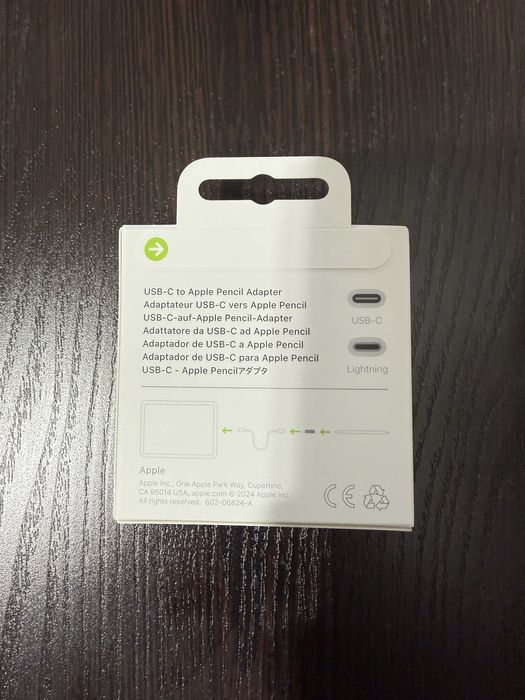 Apple USB-C to Apple Pencil (1st Generation) адаптер