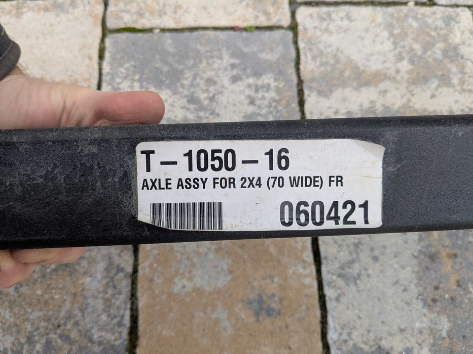 Мост с джанти за колесар или ремарке