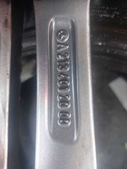 Oригинални алуминиеви джанти 19" AMG & 4 еднакви Bridgestone гуми DOT 24 за Mercedes-Benz W213 E220d (2016-2020)