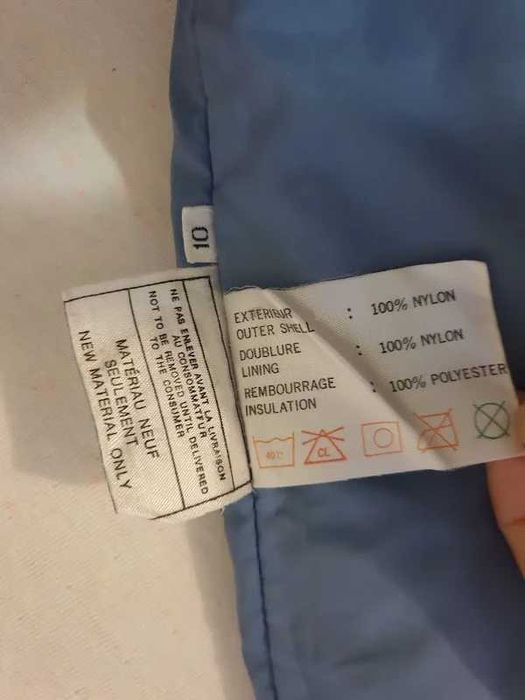Pantaloni ski Etirel,marimea 10,stare f buna(defect)