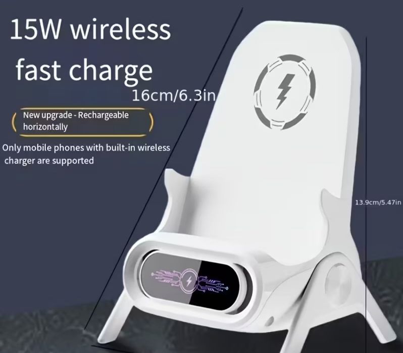 Магнитно безжично зарядно за бързо зареждане