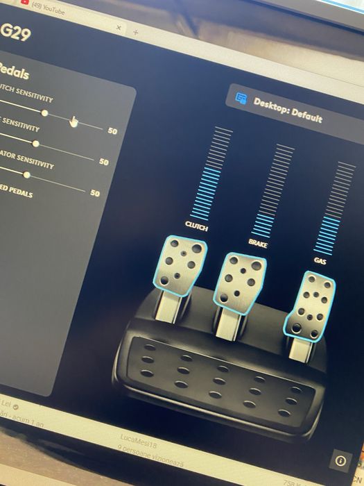 Logitech G29 + Schimbator