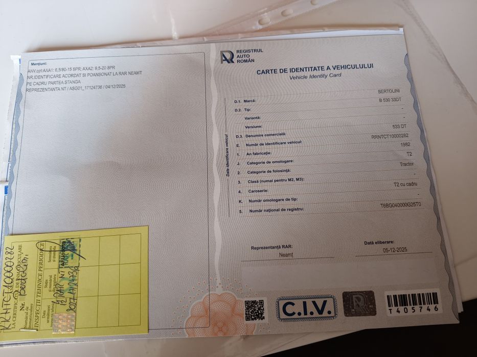 Tractoras Bertolini 4x4 33Cai