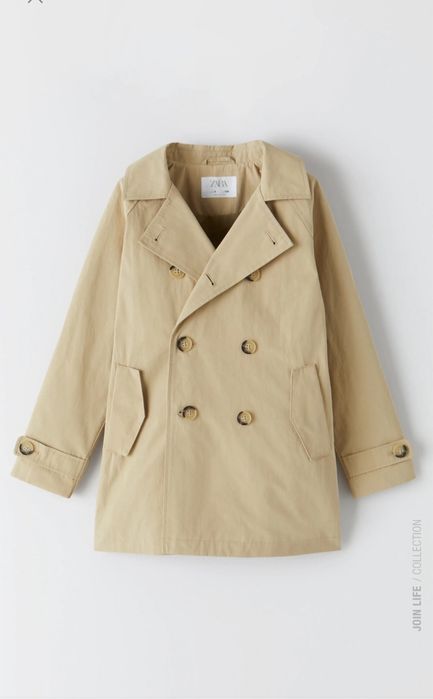 Плащ Zara boys p. 12 лет