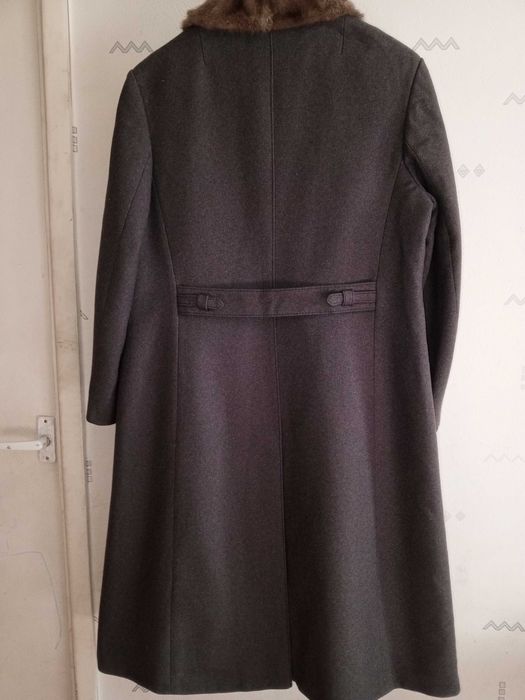 Пальто серое бельгийское размер 50