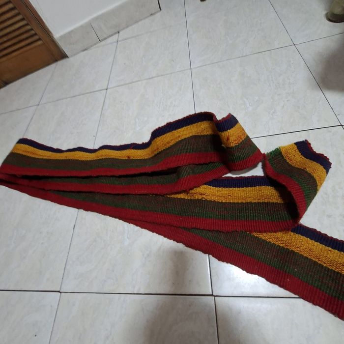 Brâu din lână.  Nou nefolosit Tesut la razboi. 3,60/17. Cm