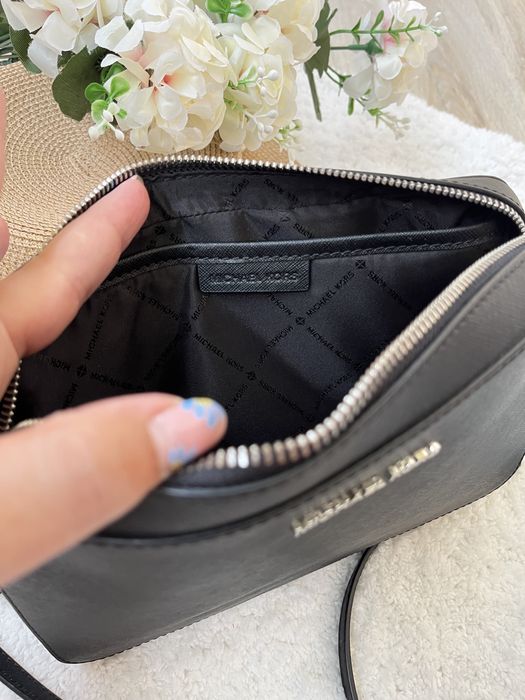 Michael Kors Guess Liu jo дамска чанта от естествена кожа сафиано