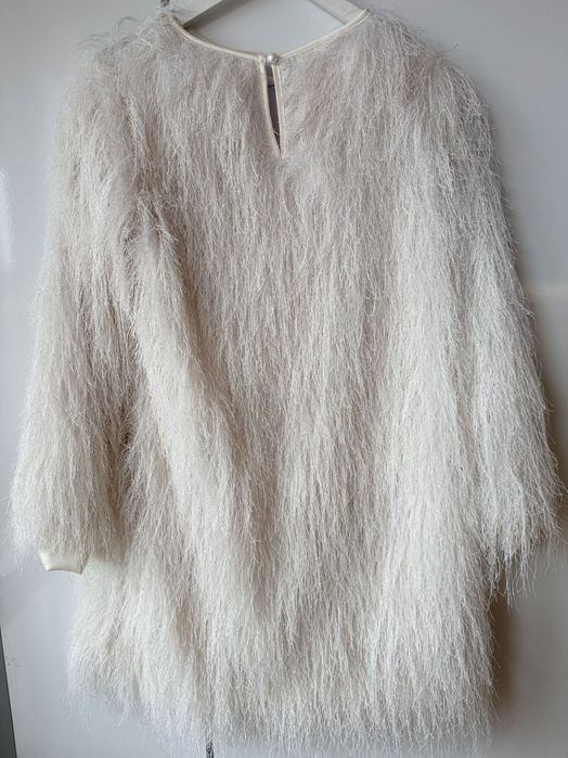 Дамска бяла рокля