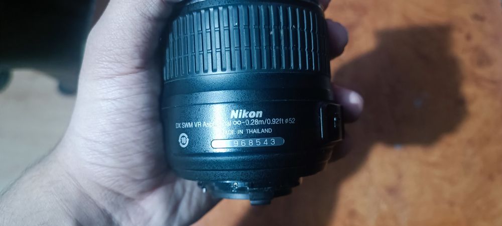 Obiectiv NIKON DX VR II AF-S 18-55mm 1:3.5-5.6 G