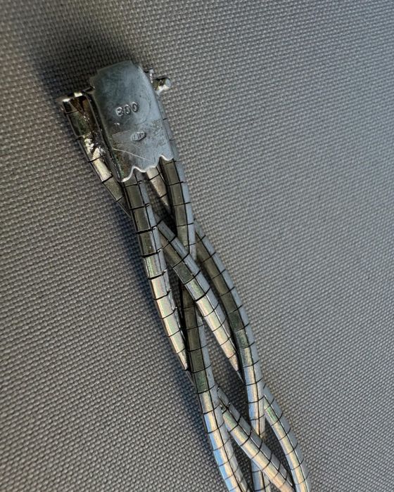 Bratara din argint rodiat