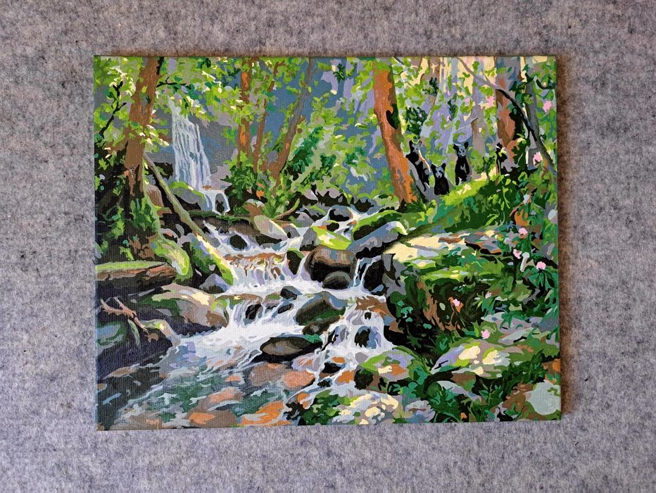 Картины красками на холсте