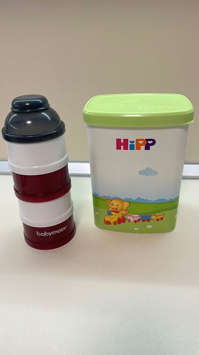 Babymoov + HiPP - Комплект за съхранение и дозиране на адаптирано мляко