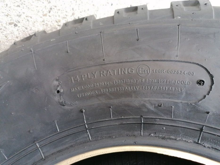 11.5/80-15.3 Cauciucuri noi agricole de tractor cu garantie 14PLY