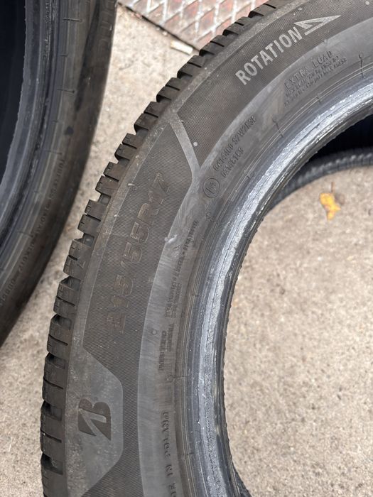 215/55/17 Bridgestone 4 бр 2024