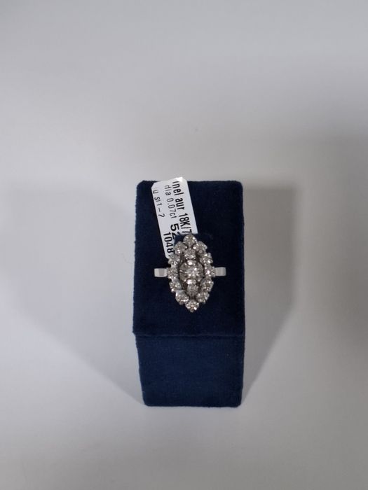 Inel aur 18k cu diamante