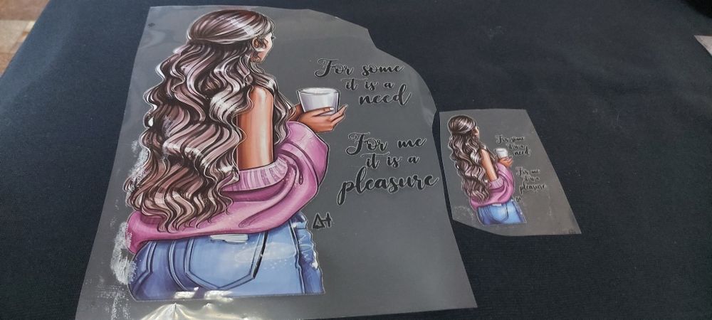 Термотрансферы на ткань, качество супер