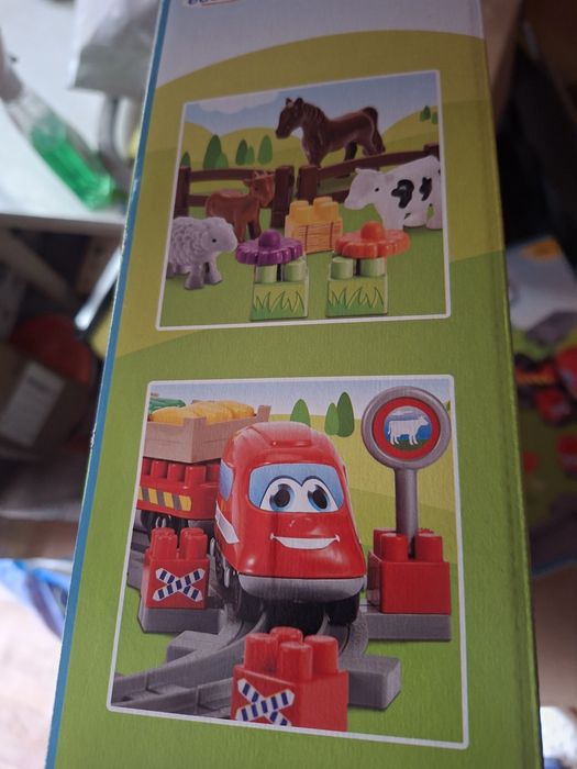 Jucarii cuburi Abrick Franta, noi la cutie