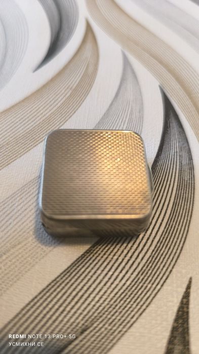 Сребърна стара кутийка за колекционери