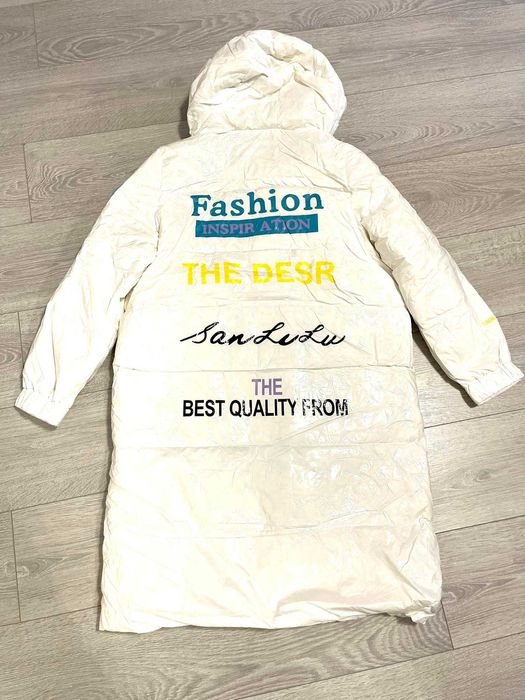 Дамско дълго зимно яке бяло, Уни размер. и др.обяви Djofra