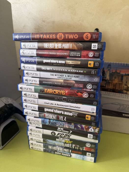 Play station 5+ maneta