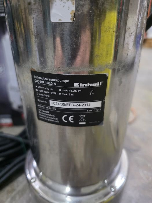 Ferastrau electric pe tija pentru crengi inalte, kit complet Einhell GE-EC 720 T