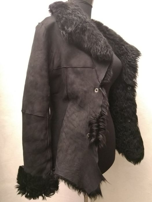 Палто от агнешка кожа