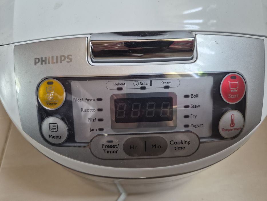 Multicooker Philips HD3037/70, Бял/Сребрист