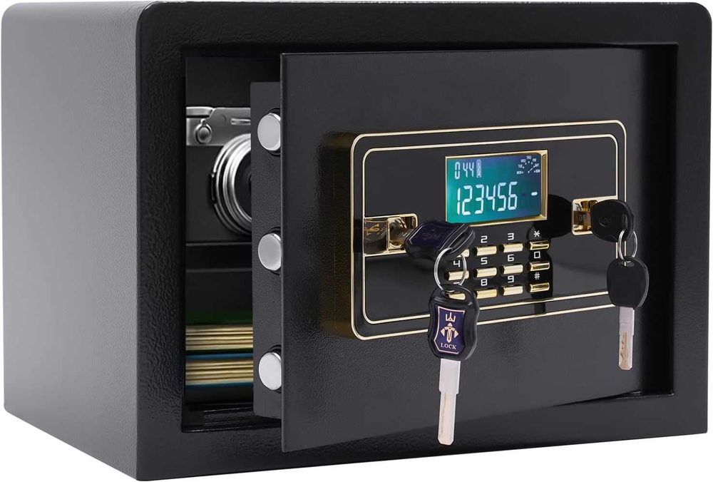 SEIF electronic digital de perete - 2 modele - 14L si 22L - Negru