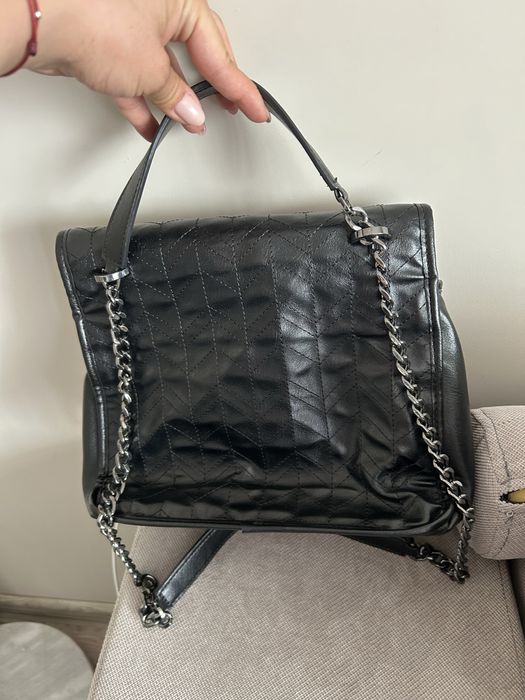 Кожена чанта Mango