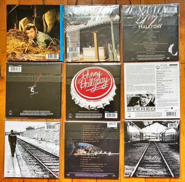 Colectie rock Johnny Hallyday pe 26 CD originale