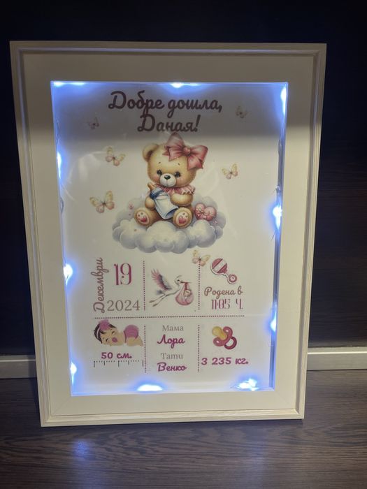 Бебешки визитки