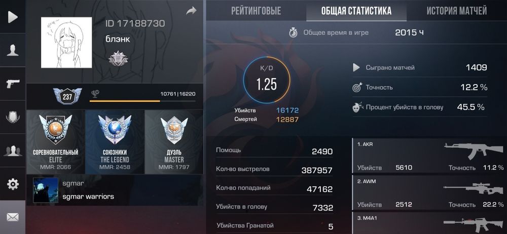 продаю аккаунт стандофф 2