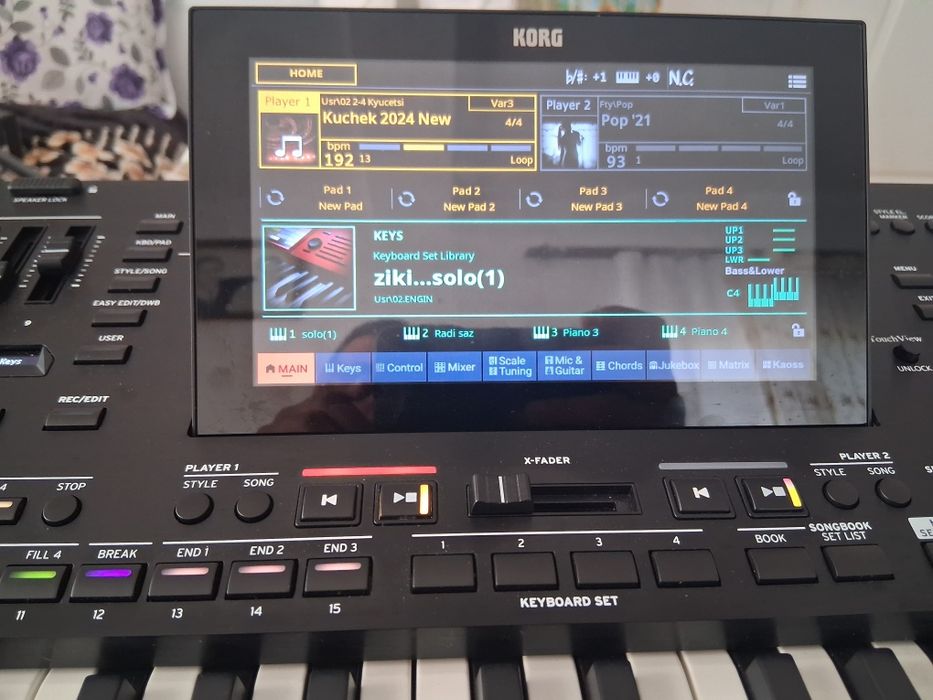 Прадавам Korg pa5x чисто Нов