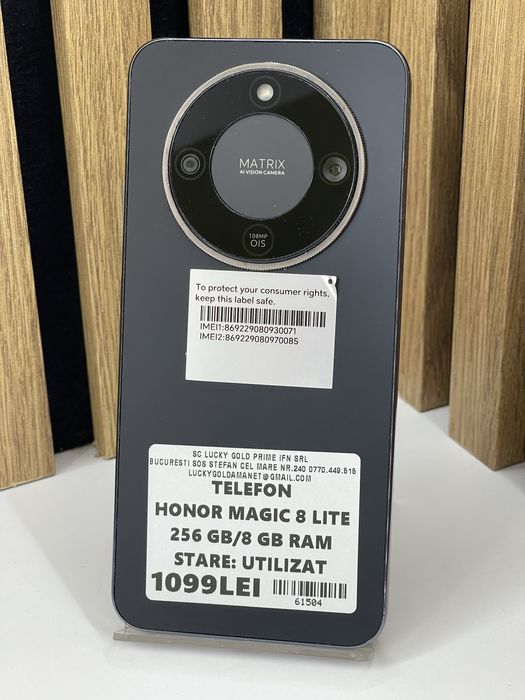 Honor Magic 8 Lite 256Gb 8Gb ram Garantie / Factura #61504
