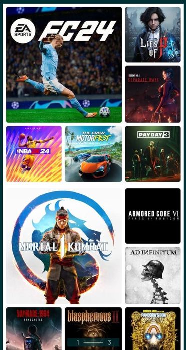 PS3 PS4 PS5 lar uchun barcha xizmatlar