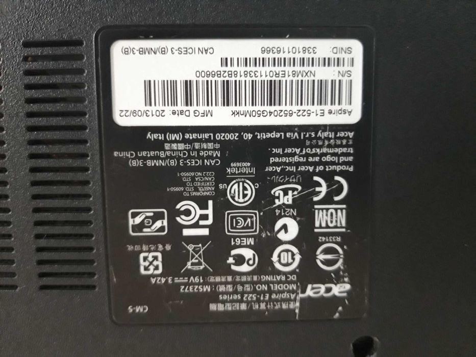 Продам ноутбуки acer на запчасти