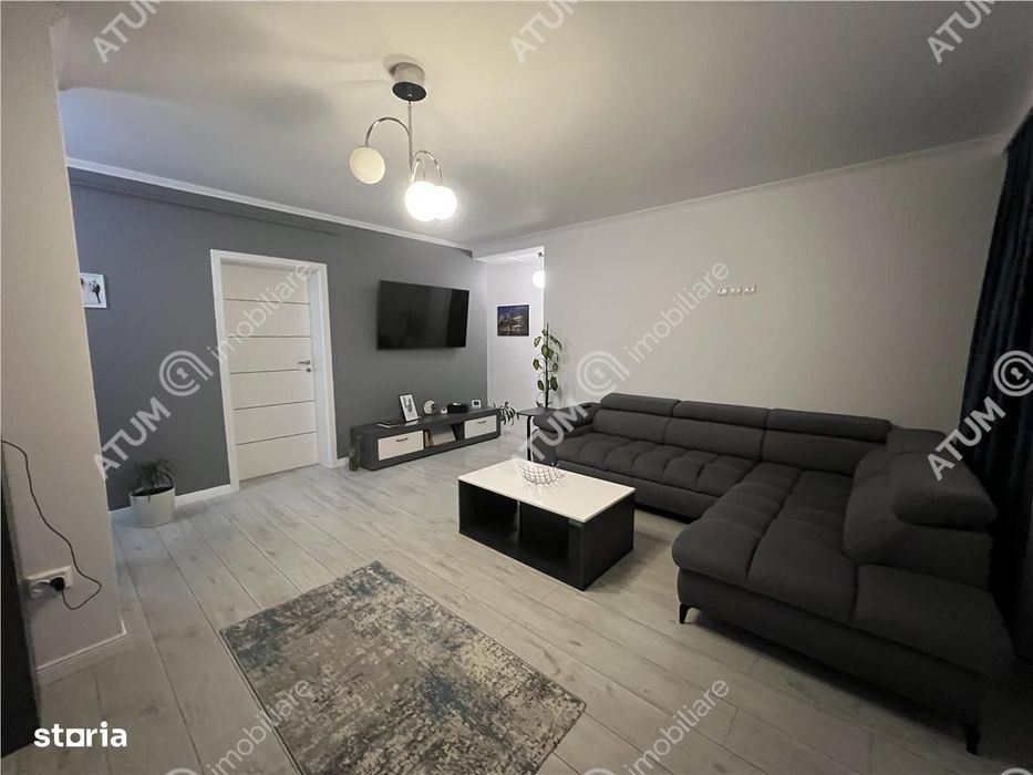 Apartament modern cu 3 camere 2 bai pod propriu de 85 mp in Selimbar