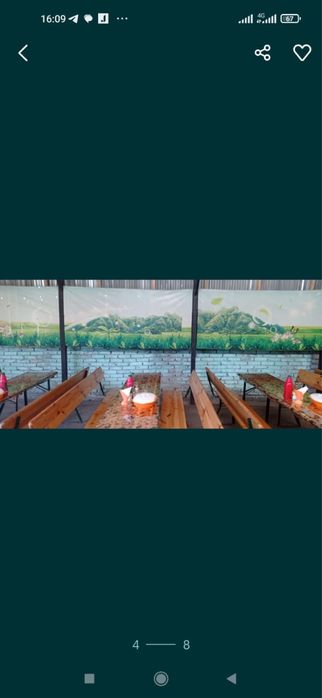 Продам действущее кафе в центре рынка