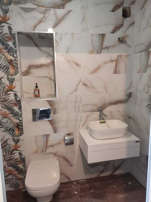 Ремонт на баня, лепене на плочки, шпакловка и боя