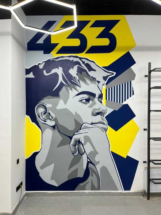 Роспись стен, художник, граффити