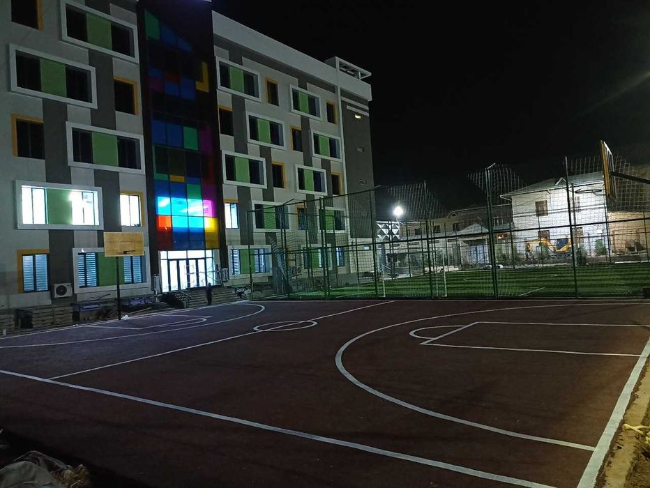 Резиновое покрытие для Баскетбольной площадки Rezina qoplama