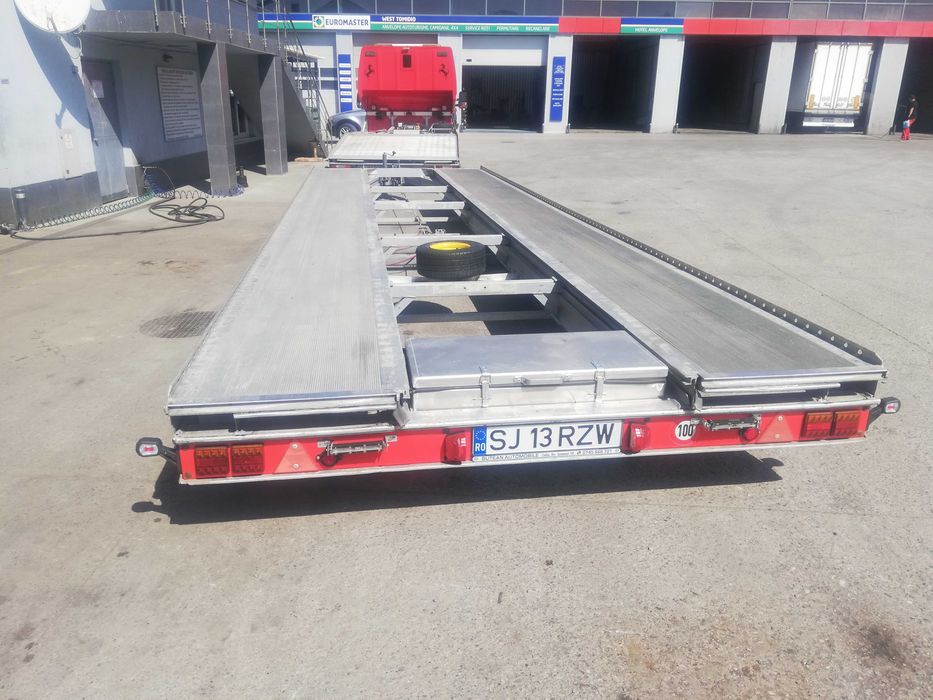 De vânzare trailer 2 poziții full aluminiu marca fitzel