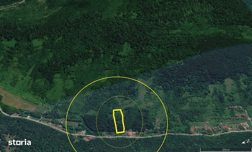 1.413mp extravilan Valea Vețelului zonă retrasă