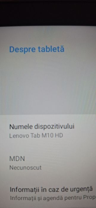 Tabletă Lenevo M10 HD