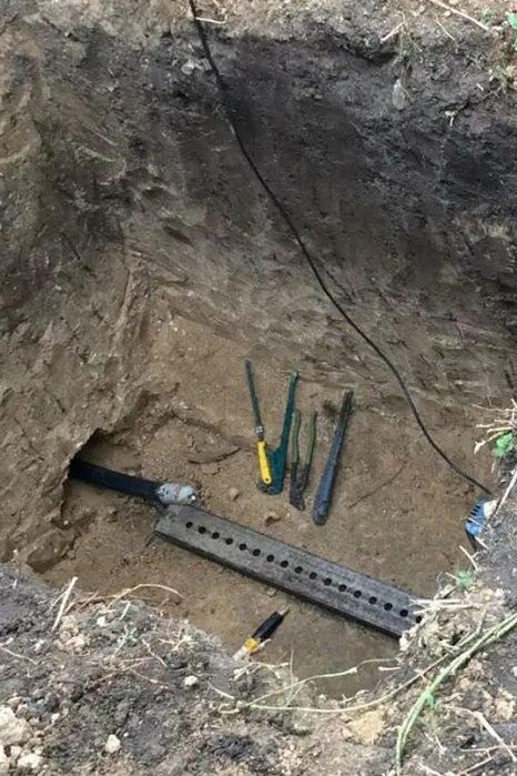 Прокол под асфальт ручной