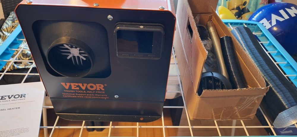 Суха дизелова печка Vevor XMZ-D1, Мощност 5 kW,