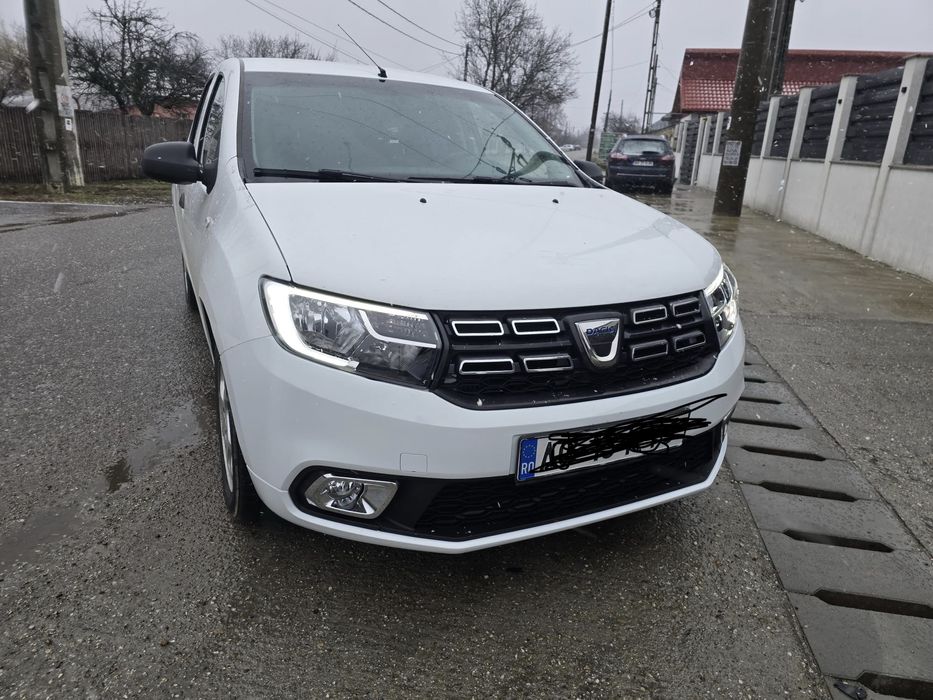Bara fata Dacia Logan 2 facelift completa alba